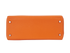 Kelly 28 in Orange Togo Leather, top view